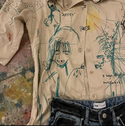 "Artist" light shirt